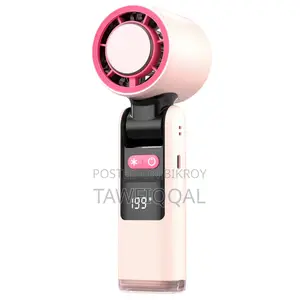 JF138 High Speed Handheld Mini Cooling Fan - 4000mAh (Brand New)