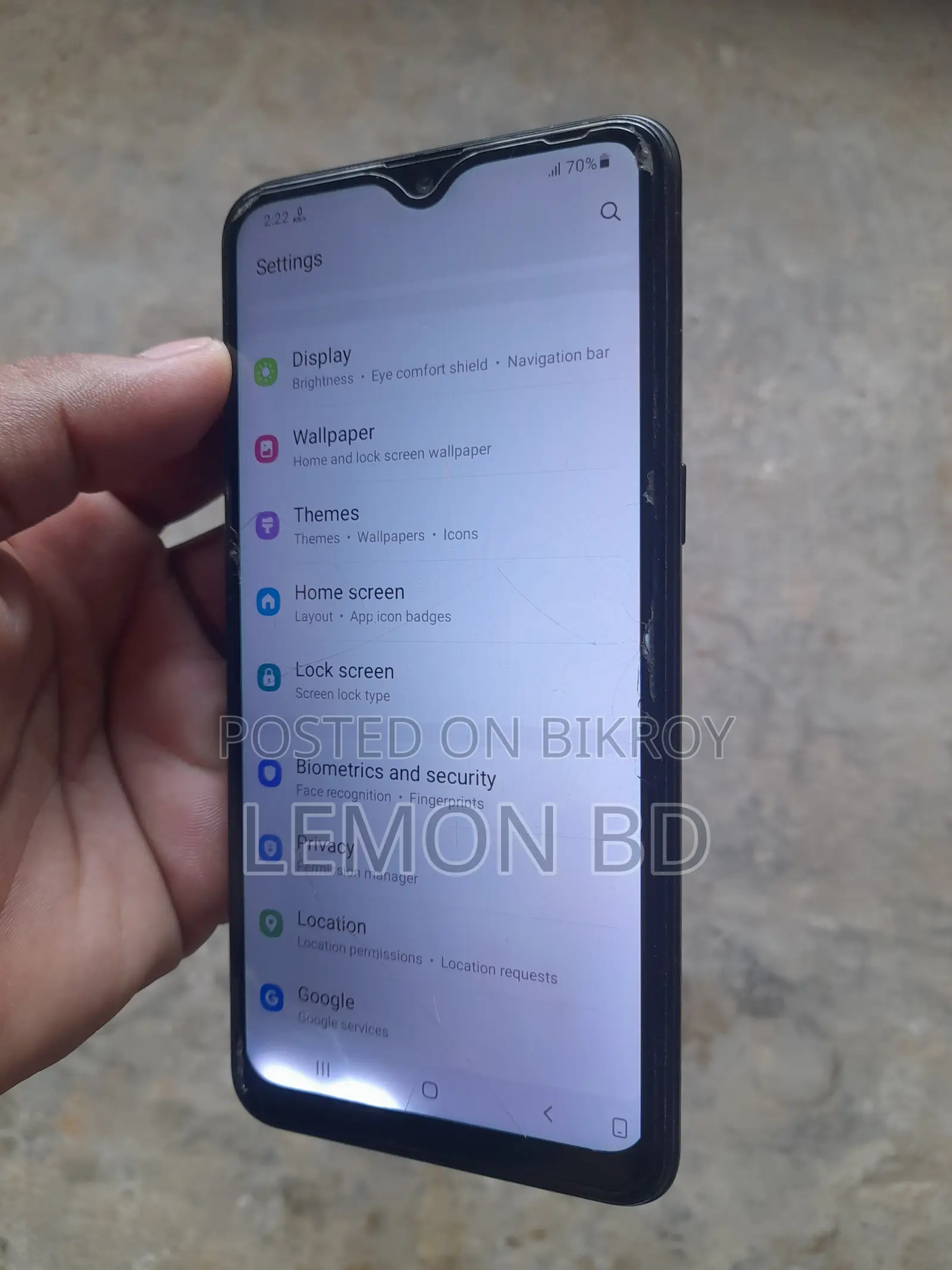 Samsung Galaxy A10s 32 GB Black