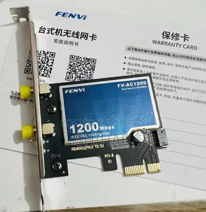 PCI E Wi-Fi Bluetooth CARD Fenvi 1200 MBPS 2.4/5 GHz