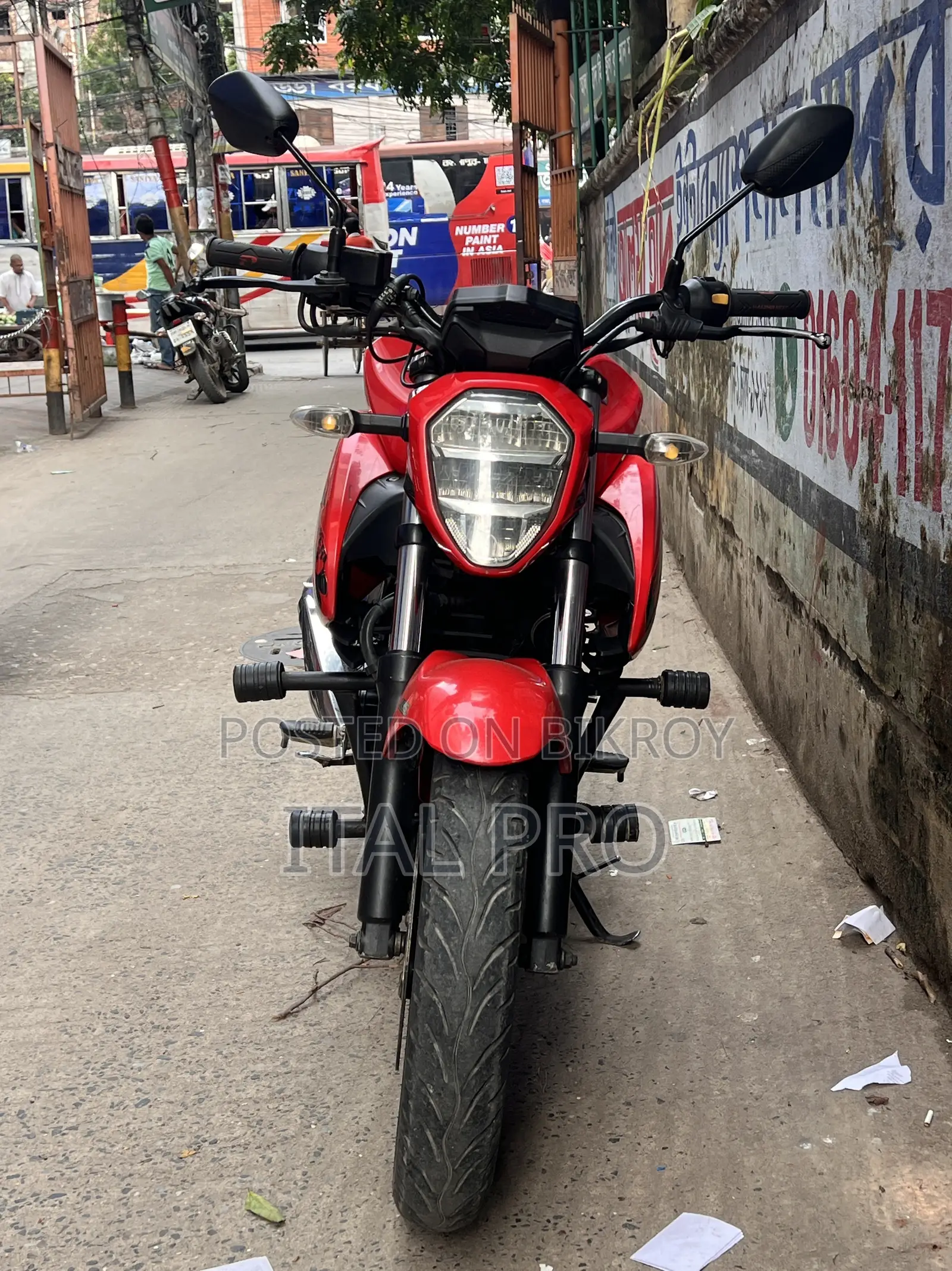 Suzuki Gixxer Fi ABS 2023 Red