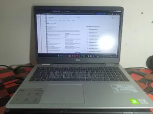 Laptop Dell Inspiron 15 8GB Intel Core I7 HDD 512GB