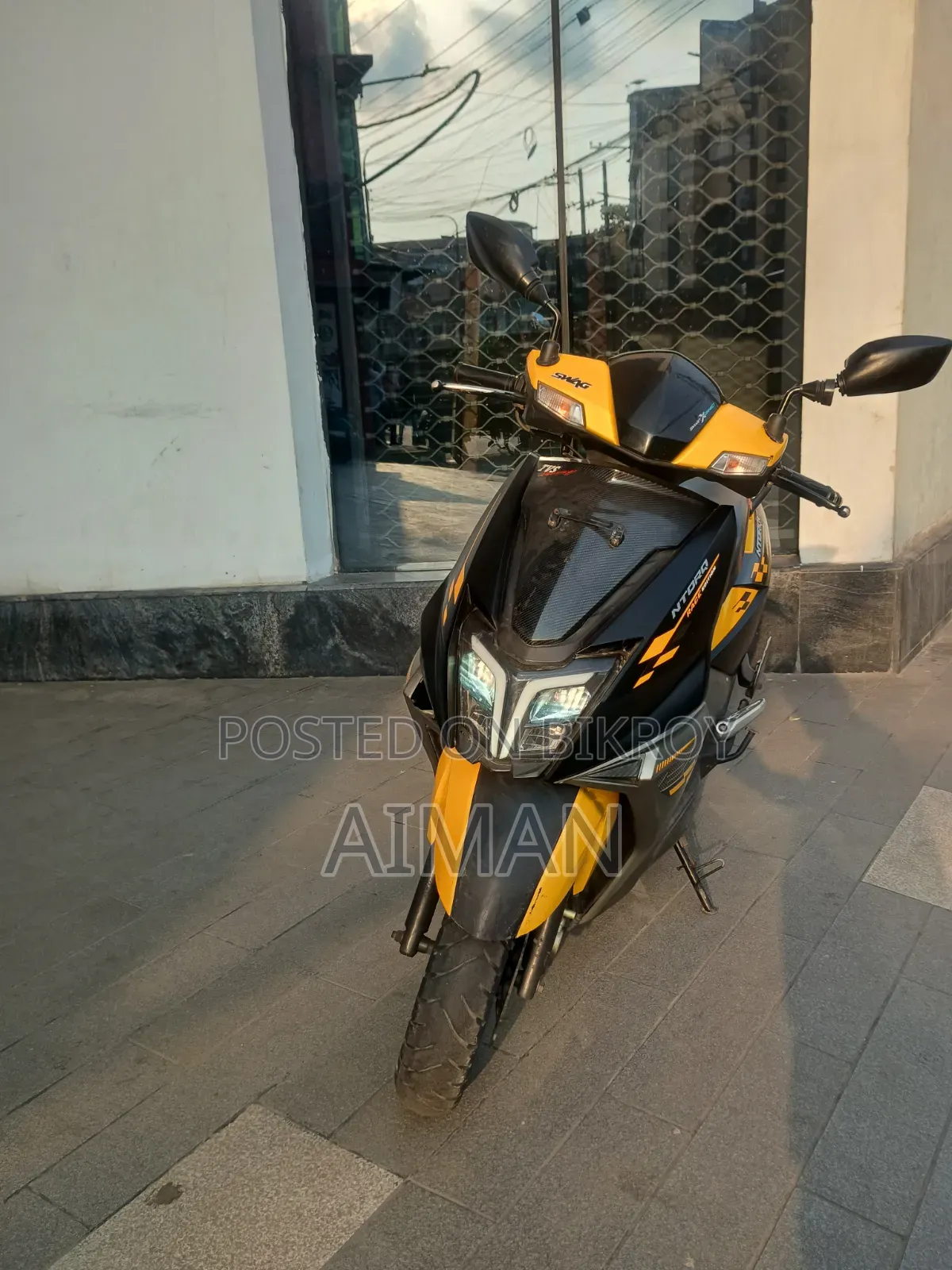 টিভিএস এনটর্ক ১২৫ ২০২২ হলুদ