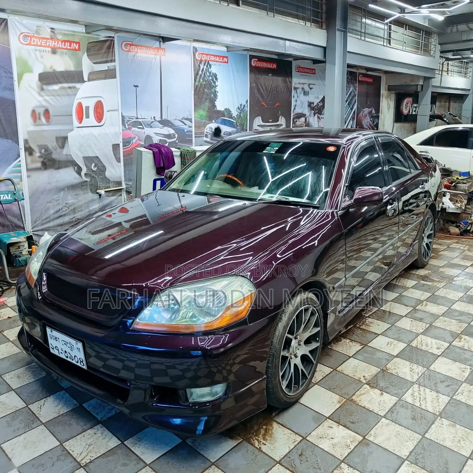 Toyota Mark II 2004 Purple