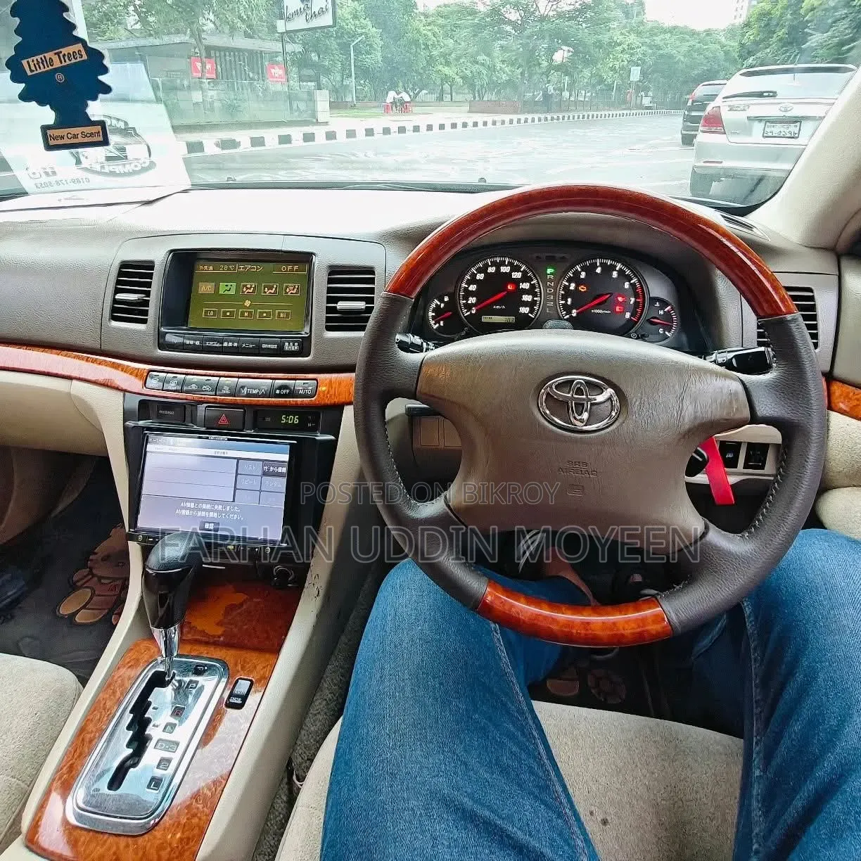 Toyota Mark II 2004 Purple