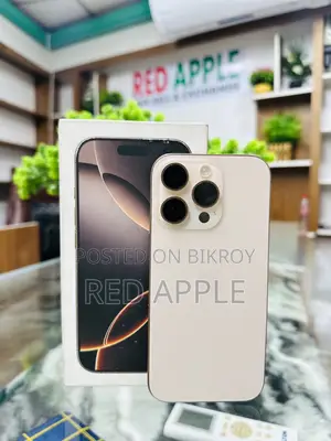অ্যাপল আইফোন ১৬ প্রো ১২৮ জিবি গোল্ড