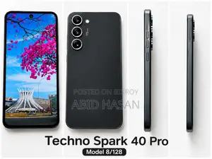 Tecno Spark 40 Pro 128 GB Black