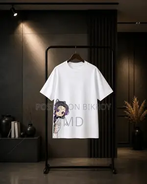 Demon Slayer Shinobu Kocho Anime Premium T-Shirt (Black White)