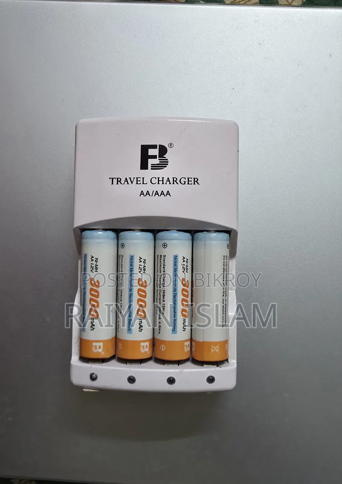 Camera Rechargeable AA/AAA Battery With Charger