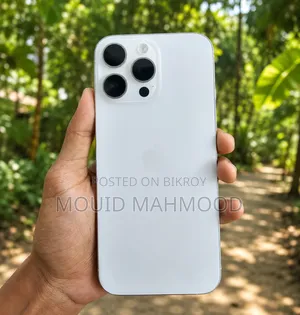 নতুন অ্যাপল আইফোন ১৬ প্রো ম্যাক্স ৫১২ জিবি সাদা