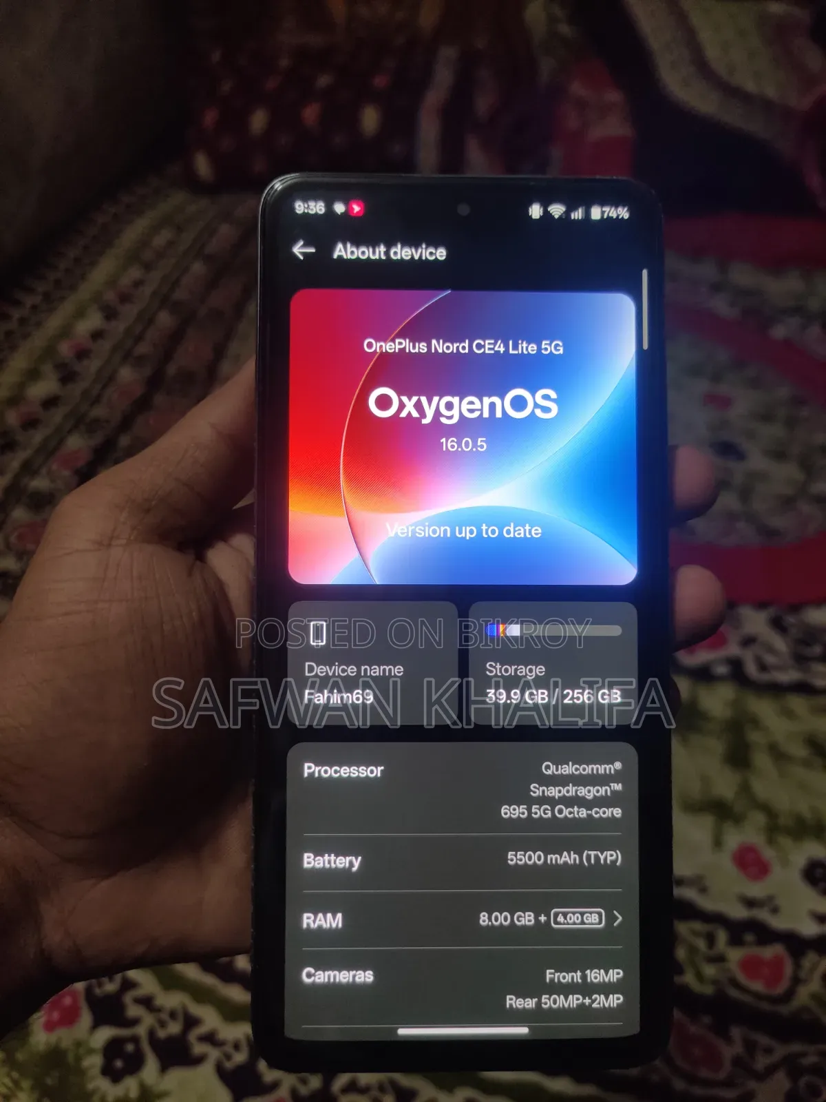 OnePlus Nord CE4 Lite 256 GB