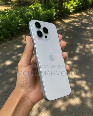 নতুন অ্যাপল আইফোন ১৬ প্রো ম্যাক্স ৫১২ জিবি সাদা
