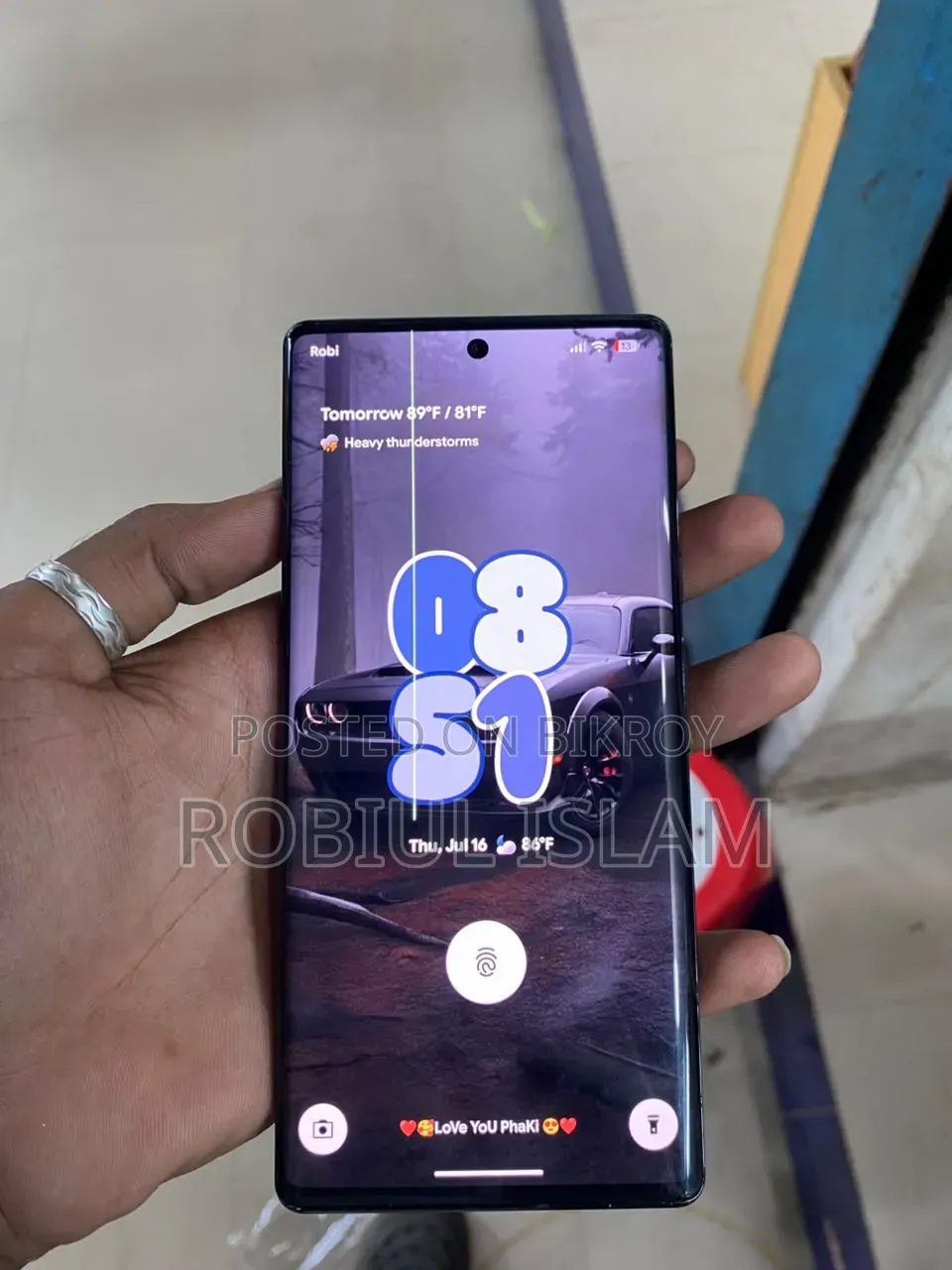 গুগল পিক্সেল ৬ প্রো ১২৮ জিবি ব্ল্যাক