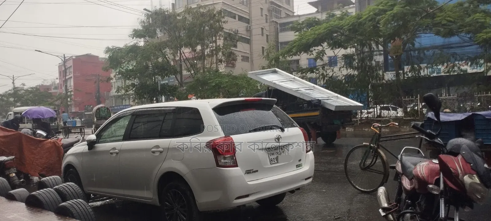 Toyota Corolla Fielder 2014 White