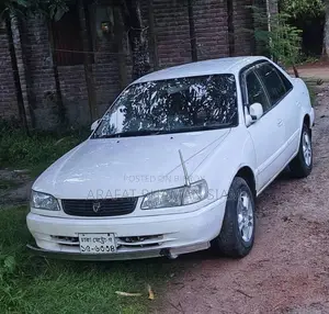 টয়োটা করোল্লা ২০০০ সাদা