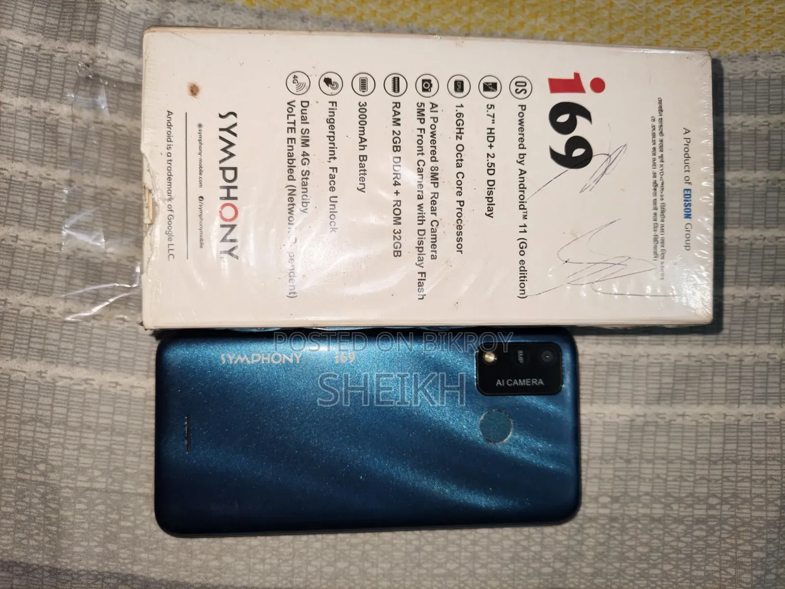 Symphony I69 32 GB Blue