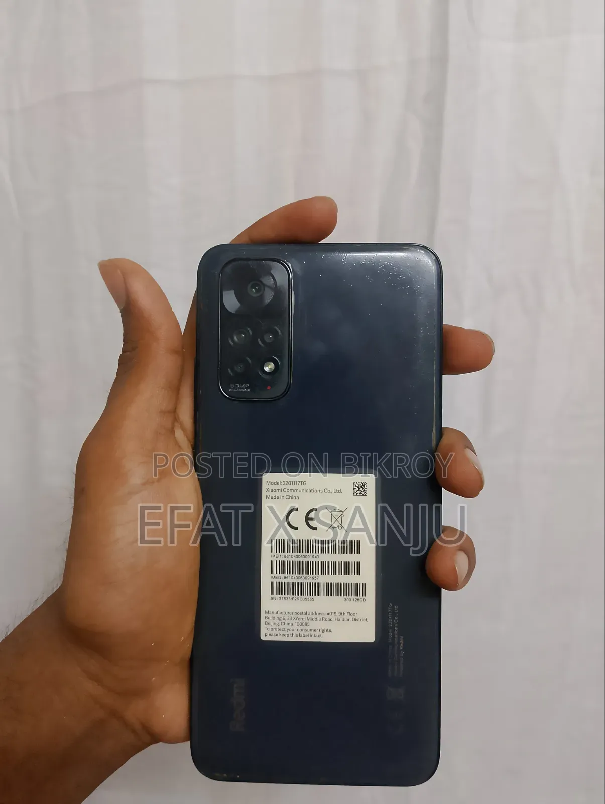 Xiaomi Redmi Note 11 128 GB Blue
