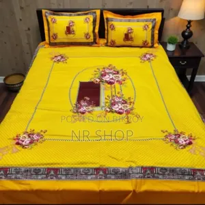 Premium Panel Cotton Bedsheet