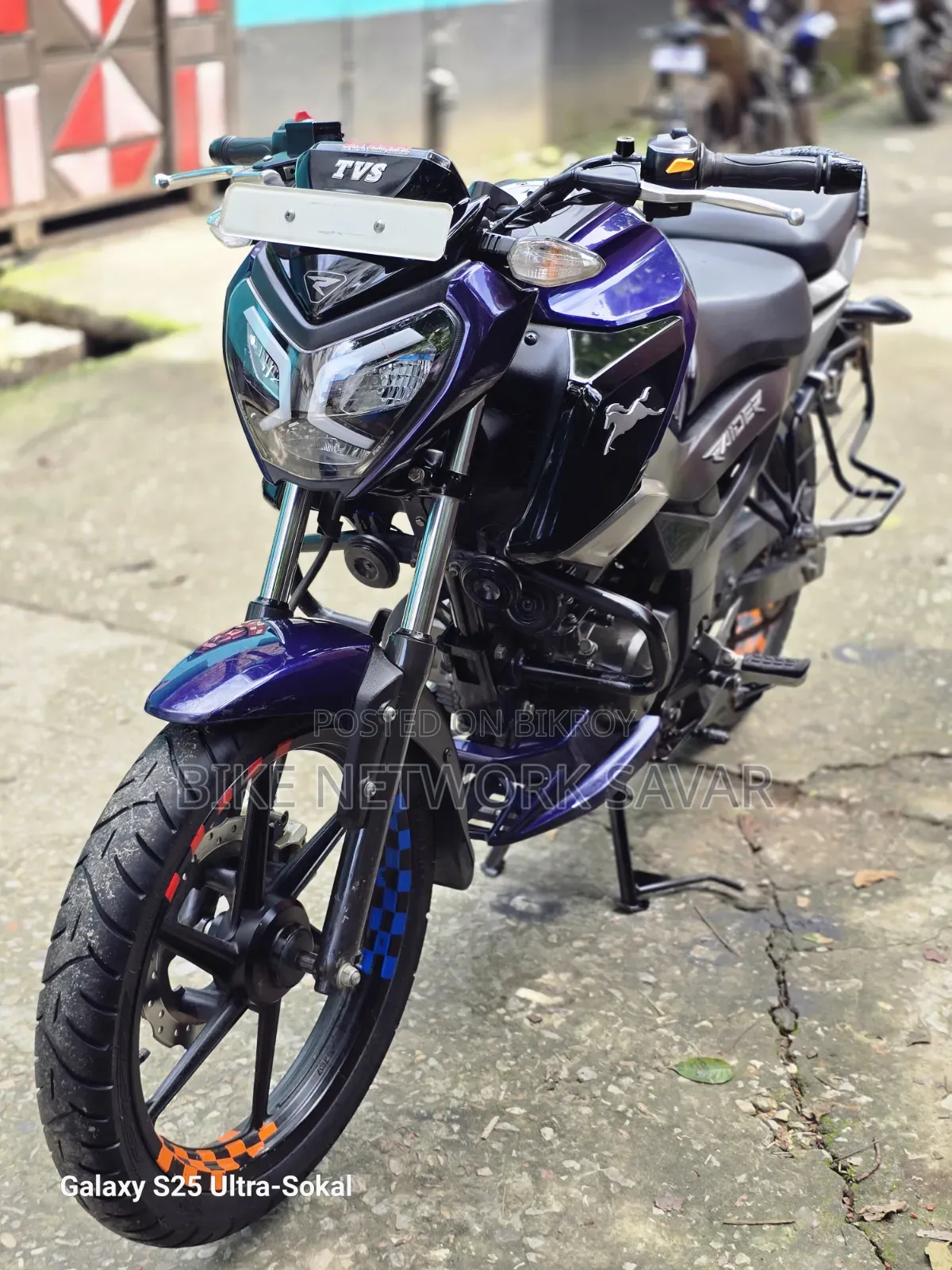 TVS Raider 125 2024 Blue