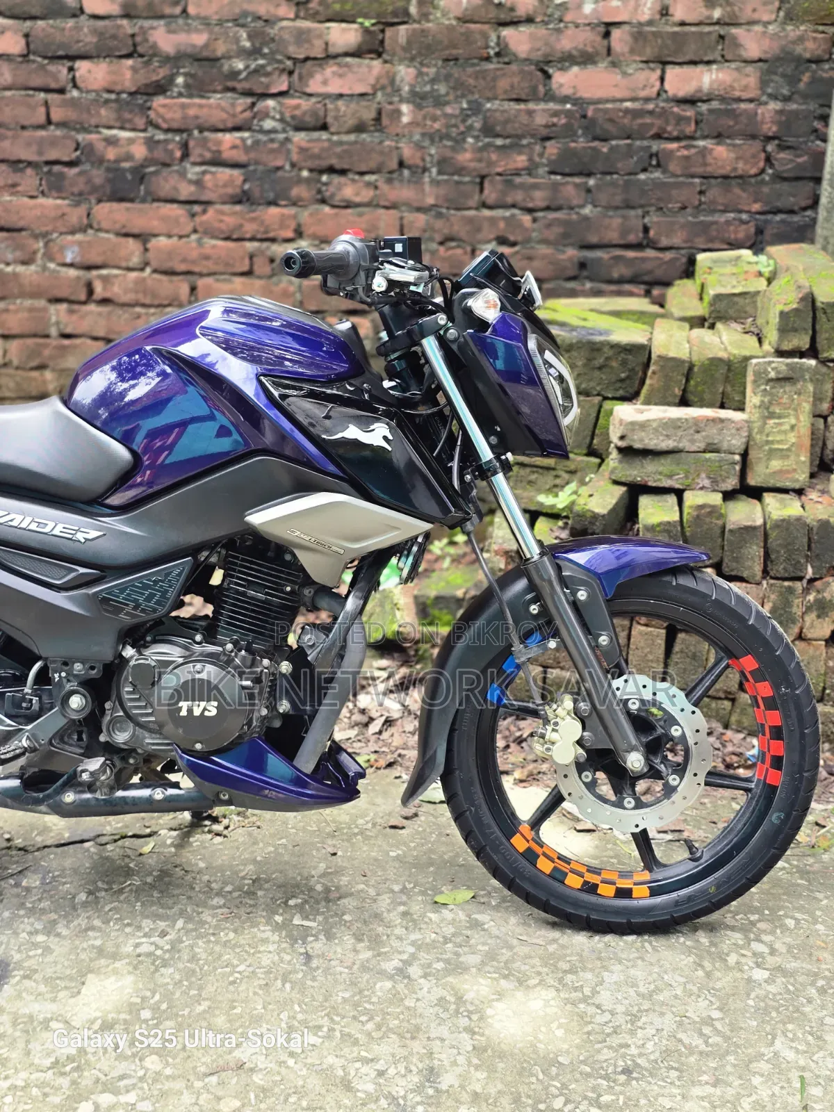 TVS Raider 125 2024 Blue