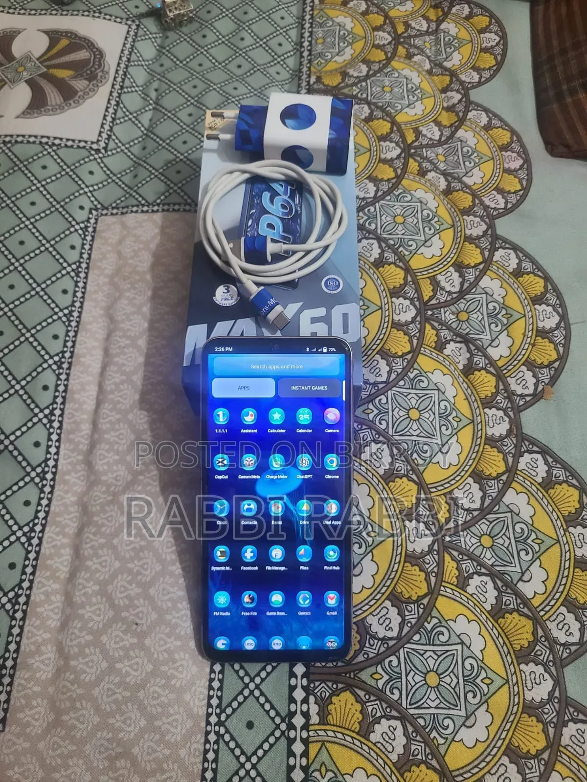 Symphony Max 60 64 GB Blue