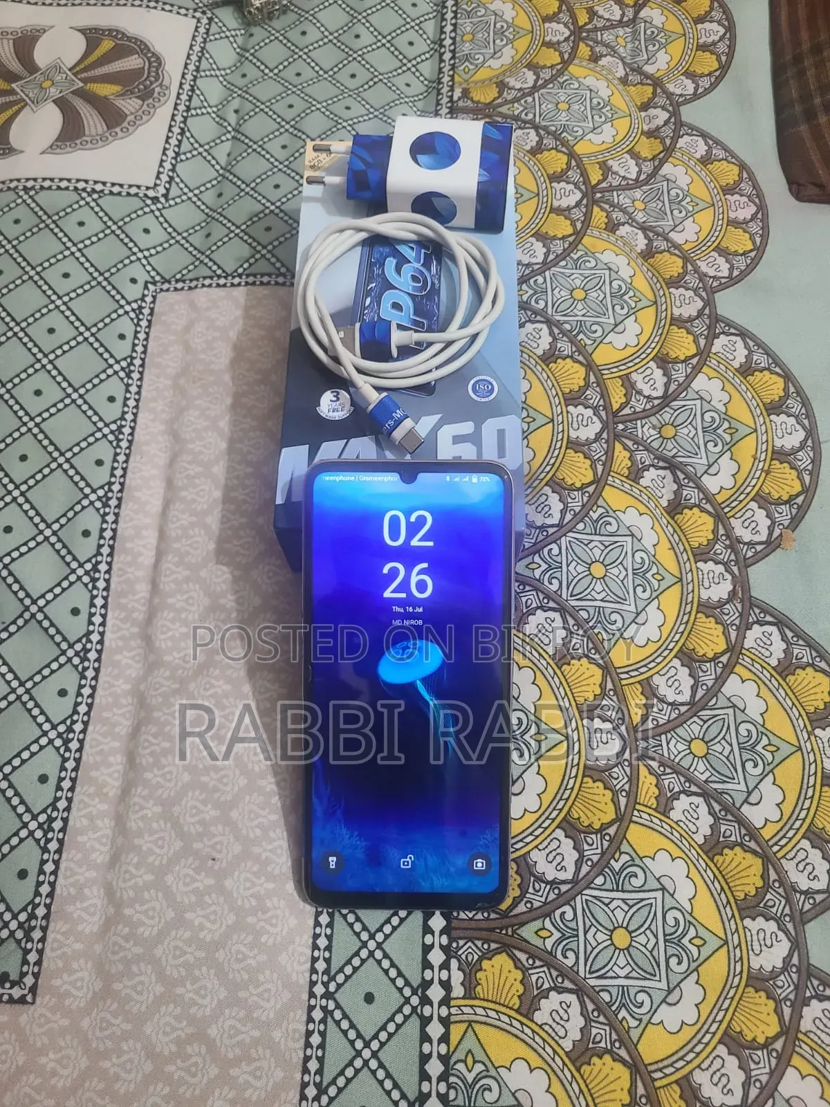 Symphony Max 60 64 GB Blue