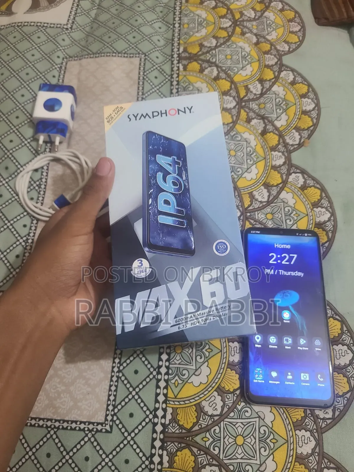 Symphony Max 60 64 GB Blue