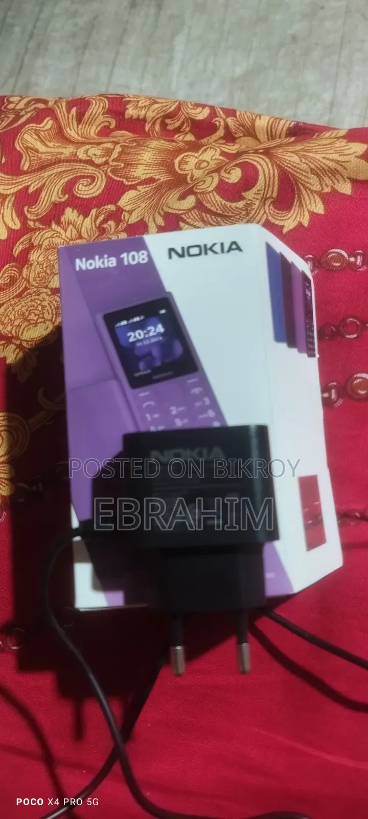 New Nokia 108 Dual SIM Black