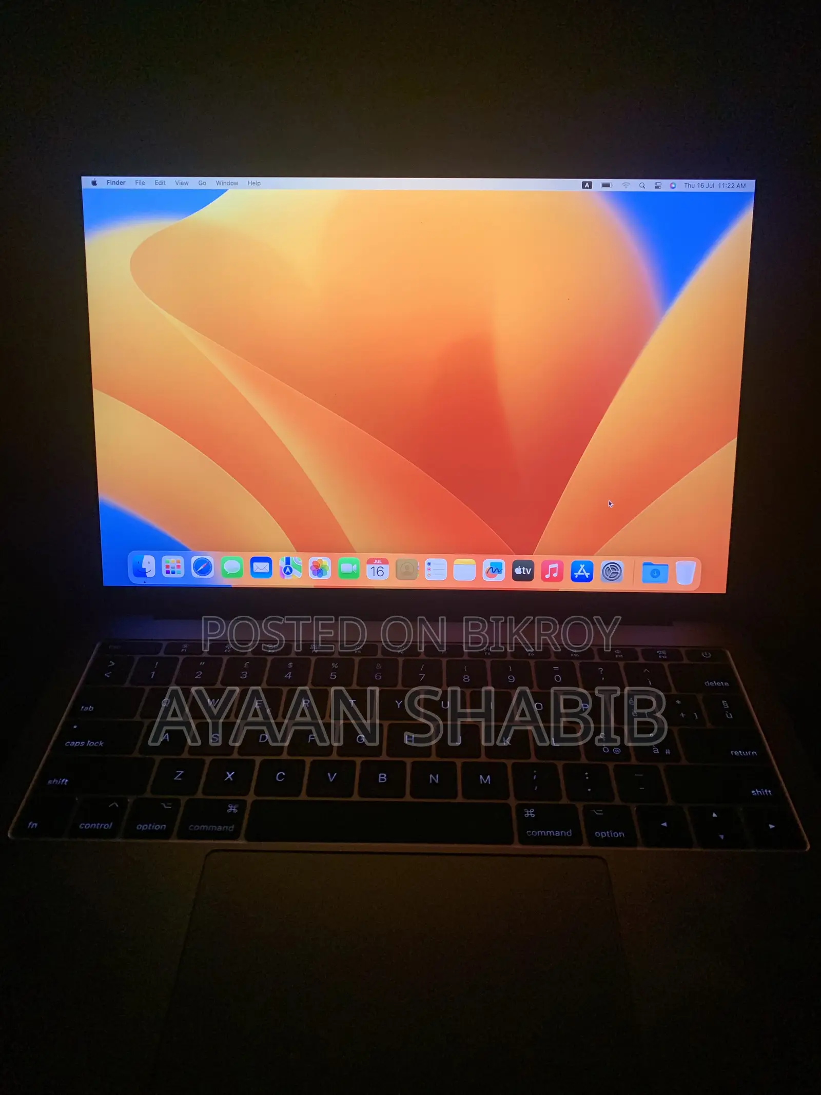 Laptop Apple MacBook Pro 2017 8GB Intel Core i5 SSD 128GB