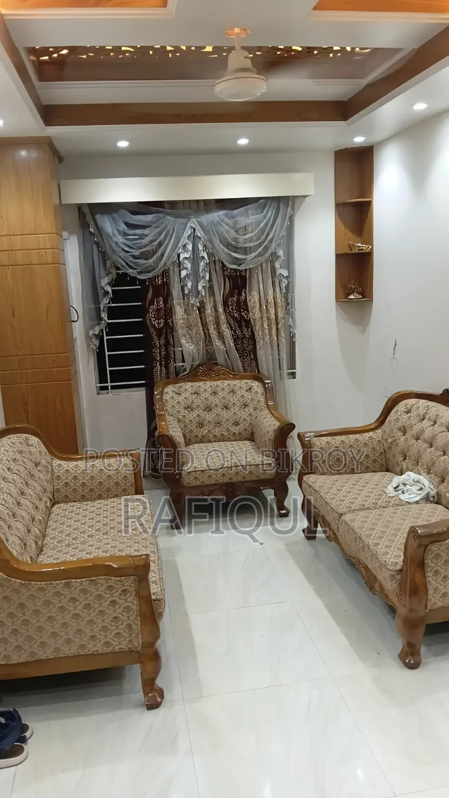 Furnished 3bdrm Apartment in আসরাফিয়া মাদ্রাসা, Baridhara for Sale