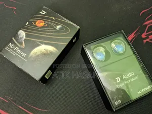 ND Planet ১২মিমি বেরিলিয়াম প্লেটেড ডায়নামিক ড্রাইভার হাই-ফাই আইইএম