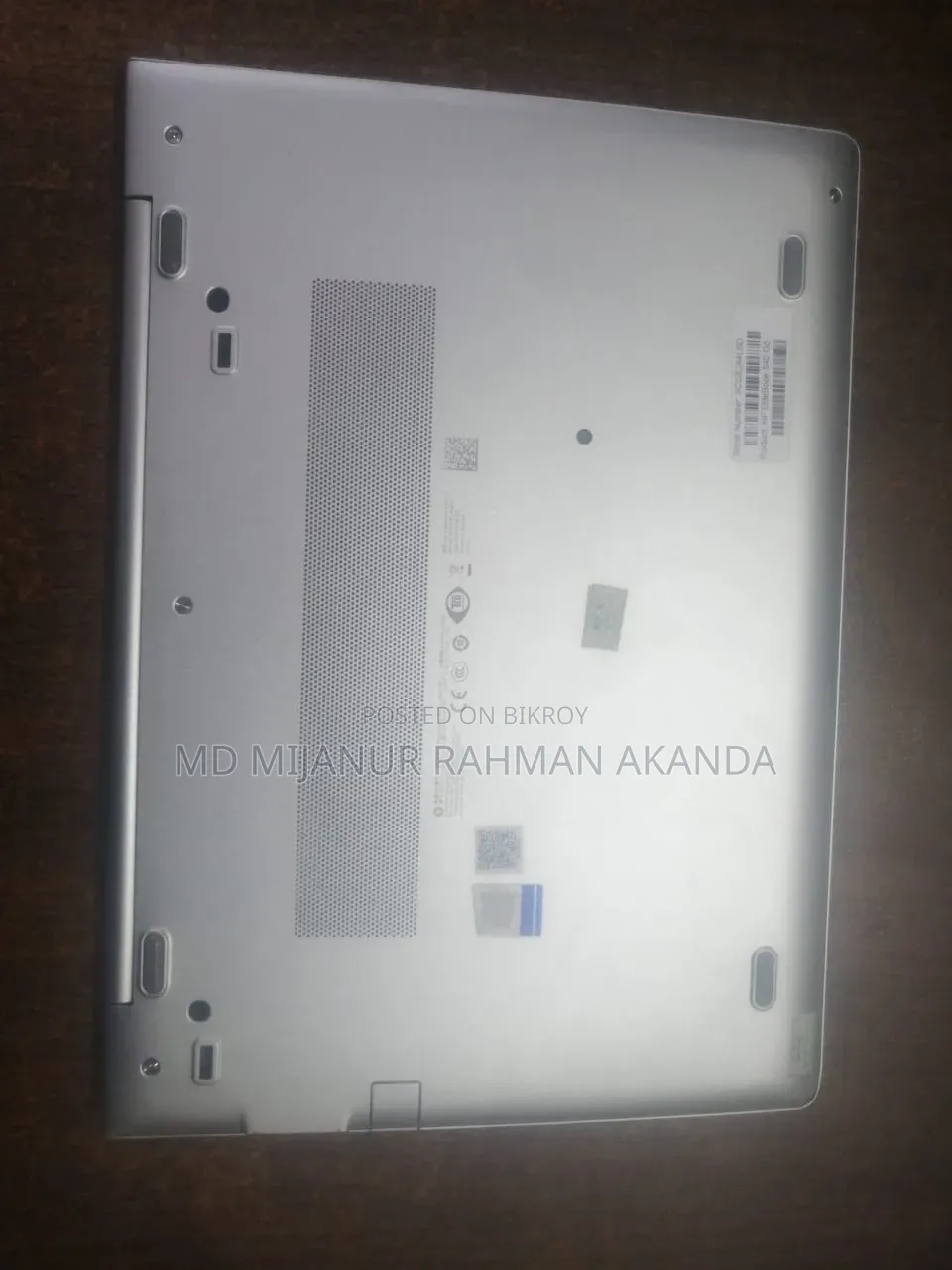 ল্যাপটপ এইচপি ১৬জিবি ইন্টেল কোর আই৭ এসএসডি ২৫৬জিবি