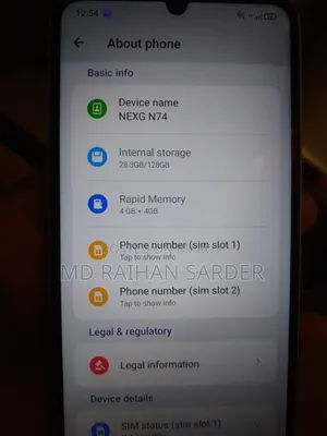 Walton Nexg N74 128 GB