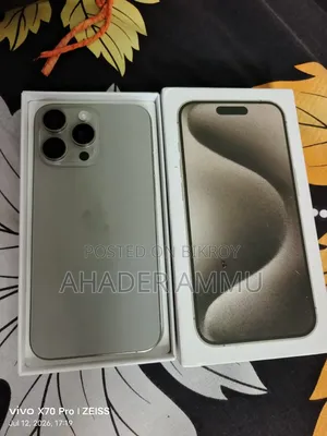 Apple iPhone 15 Pro Max 256 GB Silver