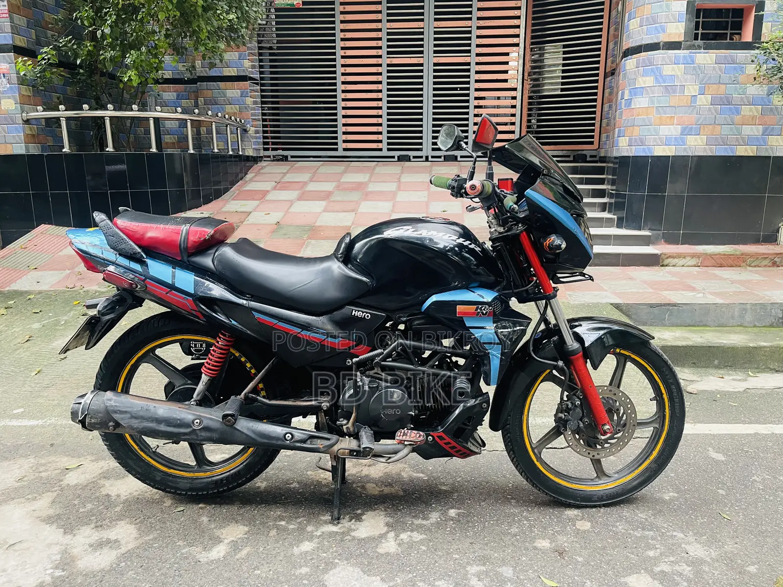 হিরো গ্ল্যামার ২০১৭ ব্ল্যাক