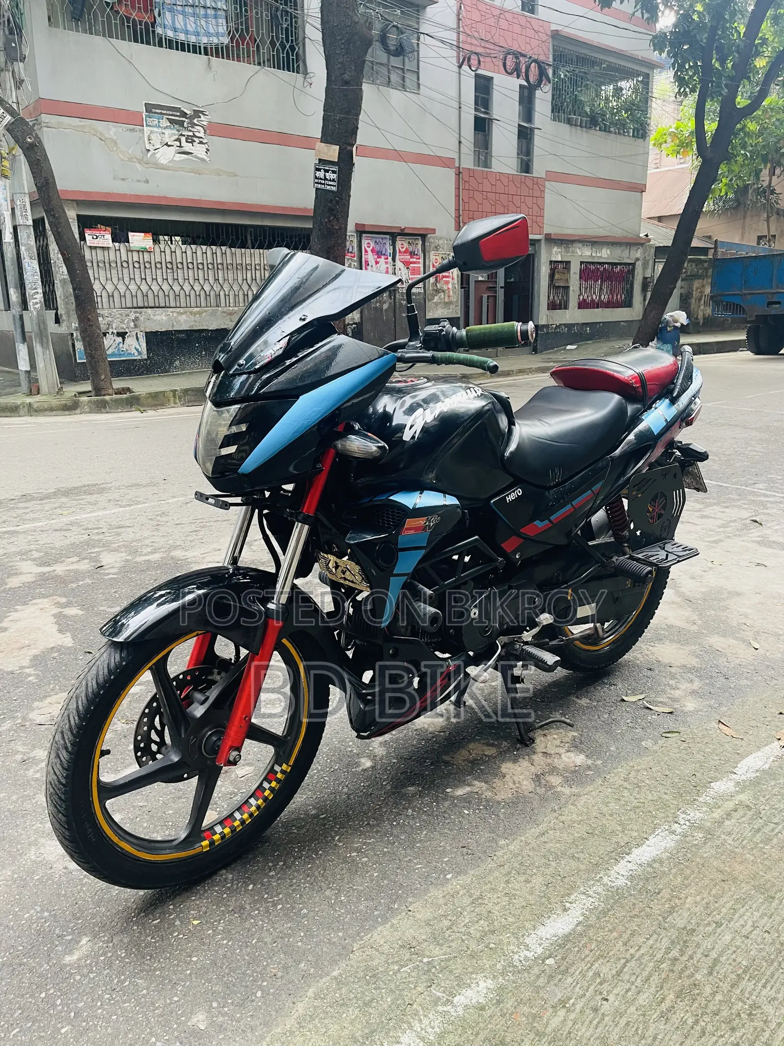 হিরো গ্ল্যামার ২০১৭ ব্ল্যাক