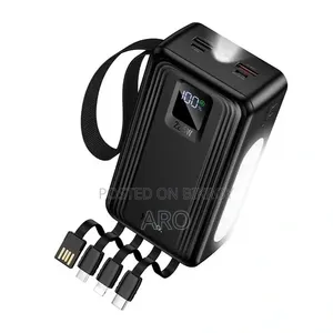 Hoco J173A 22.5W 30000mAh Power Bank With Four Cables – One Power