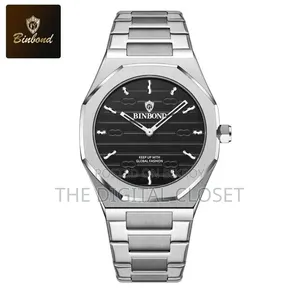 BINBOND 818 Stainless Steel Quartz Fashionable Premium Watch