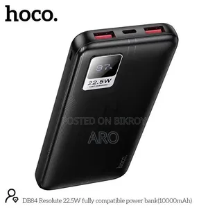 Power Bank Hoco DB84 Resolute 22.5W 10000mAh Power Bank – 22.5W Hoco