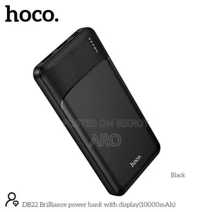 10000 Mah Hoco DB22 Brilliance 10000mAh Power Bank – LED Display Hoco