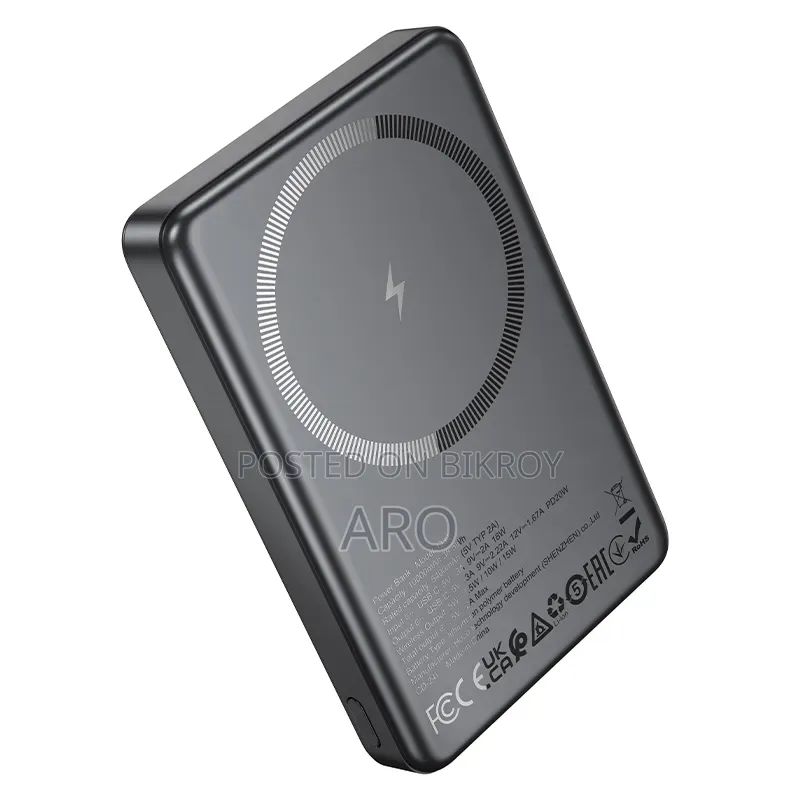 iPhone Power Bank Hoco Q34 Clever 10000mA Magnetic Wireless Power Bank