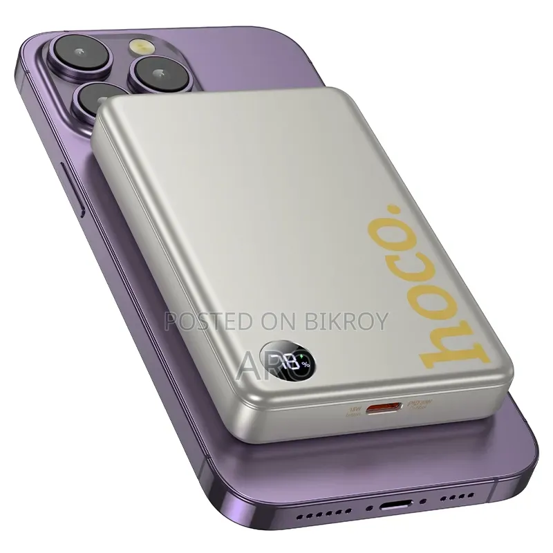iPhone Power Bank Hoco Q34 Clever 10000mA Magnetic Wireless Power Bank
