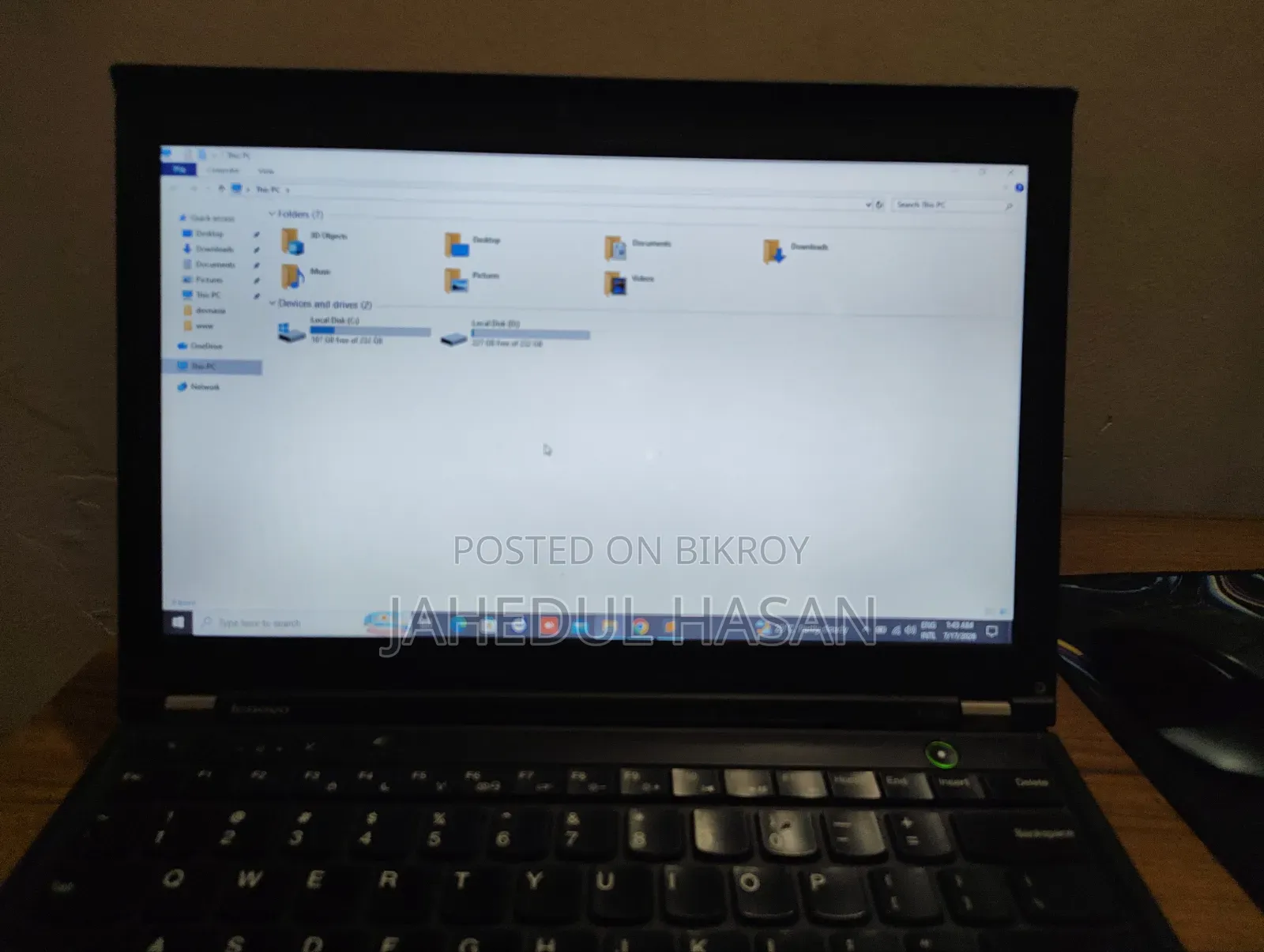 Laptop Lenovo ThinkPad X230 8GB Intel Core I5 HDD 500GB