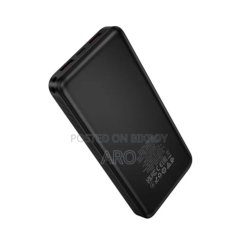 Hoco Q50 Victory 10000mAh PD20W Power Bank With Built-in USB-C 