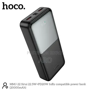 MMJ22 Sirui 22.5W+PD20W Fast Charging Power Bank (20000mAh)