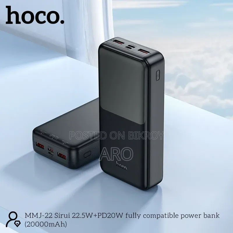 MMJ22 Sirui 22.5W+PD20W Fast Charging Power Bank (20000mAh)