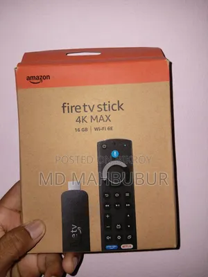 অ্যামাজন ফায়ার টিভি স্টিক ম্যাক্স (নতুন মডেল)