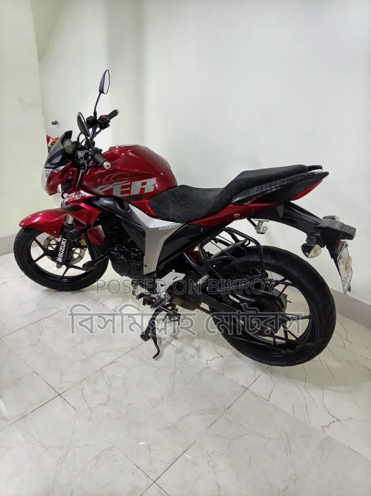 সুজুকি জিক্সার মনোটন ২০১৯ রেড