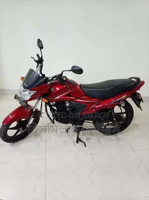 নতুন Suzuki Hayate ২০২৩ লাল
