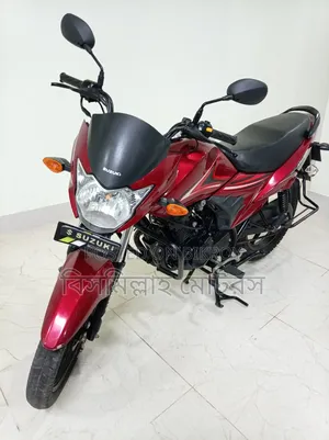 নতুন Suzuki Hayate ২০২৩ লাল