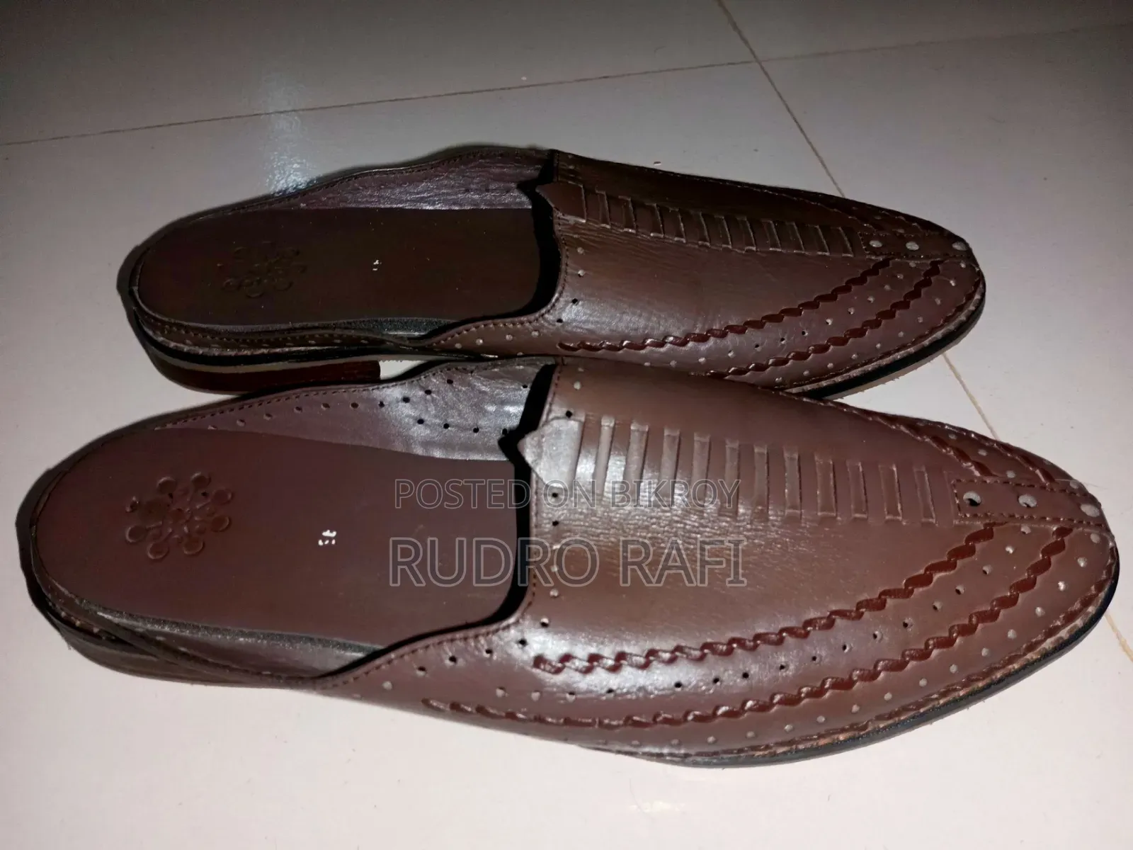 Half Shoe for Men Size 43 Handmade